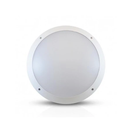 Plafonnier LED Hublot Rond Ø30cm 30W 3000°K IP65 2 Plafonnier LED Hublot Rond Ø30cm 30W 3000°K IP65 – Image 2