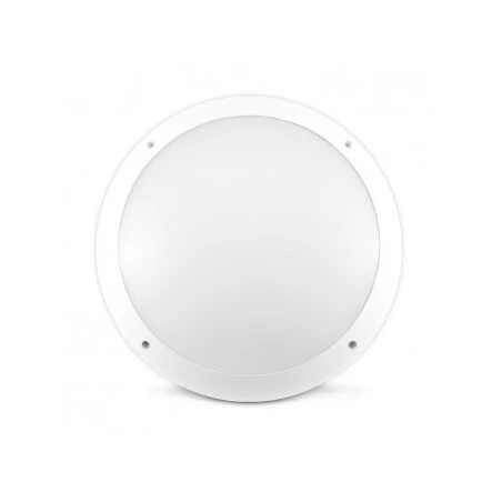 Plafonnier LED Rond Ø30cm 18W 4500°K + Détecteur Avec Préavis D'extinction 1 Plafonnier LED Rond Ø30cm 18W 4500°K + Détecteur Avec Préavis D'extinction