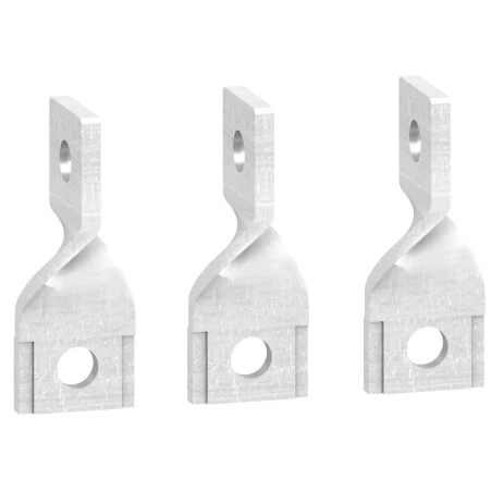 Schneider® Plages Sur Chant Sep. Phases - Lot De 3 - Pour Disj. NSX100-250 INV/INS 1 Schneider® Plages Sur Chant Sep. Phases - Lot De 3 - Pour Disj. NSX100-250 INV/INS