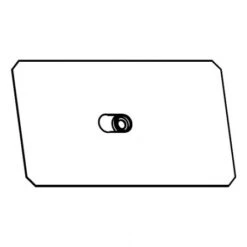 Plaque Support Pour Hublot - 120 X 140 Mm