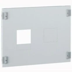 Plastron Métal 1/4 Tour Pour 1 à 2 DPX250 Ou DPX³630 Ou Avec 1 Répartiteur En Vertical Dans XL³400 - H 400mm - LEGRAND 020320