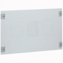Legrand Plastron Métal 1/4 Tour Pour 1 à 3 DPX³630 En Position Verticale Dans XL³4000 Et XL³800 - H 400mm - 24 Modules