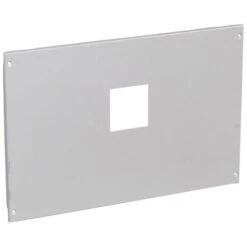 Legrand Plastron Métal à Vis Pour 1 DPX³1600 Fixe Avec Commande Rotative En Position Horizontale Dans XL³4000 - Hauteur 400mm