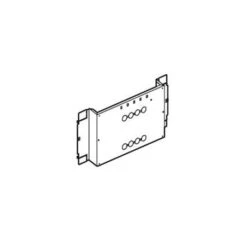 Legrand Platine Fixe Pour 1 Ou 2 DPX-IS630 En Position Verticale Dans XL³4000 Ou XL³800 - 36 Modules