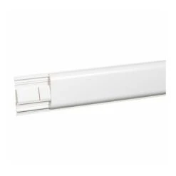 LEGRAND - Plinthe DLPlus 120x20mm Blanc 2 Compartiments 1 Couvercle Longueur 2m