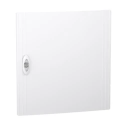 Schneider® Porte Opaque RAL9003 Pour Coffret Encastré 2 Rangées 18 Modules PrismaSeT XS