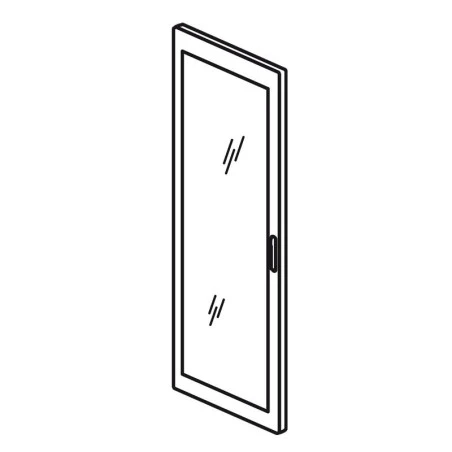 Legrand Porte Vitrée Réversible Galbée Pour Armoire XL³4000 Larg. 725mm Et Haut. Ext. 2000mm 1 Legrand Porte Vitrée Réversible Galbée Pour Armoire XL³4000 Larg. 725mm Et Haut. Ext. 2000mm