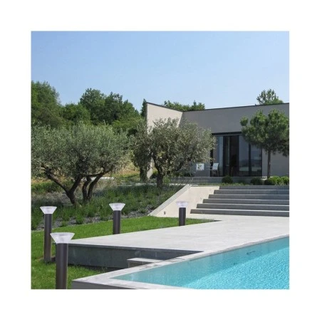 Potelet Solaire LED Conique 4W 4000°K - 800mm - Noir 1 Potelet Solaire LED Conique 4W 4000°K - 800mm - Noir