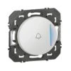 Legrand Poussoir Lumineux Marquage Sonnette DOOXIE à équiper D'un Voyant - Blanc