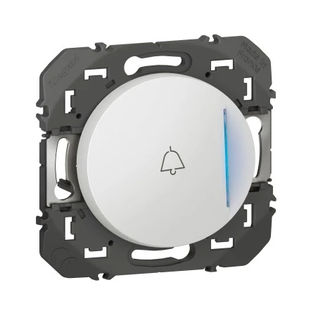 Legrand Poussoir Lumineux Marquage Sonnette DOOXIE à équiper D'un Voyant - Blanc 1 Legrand Poussoir Lumineux Marquage Sonnette DOOXIE à équiper D'un Voyant - Blanc
