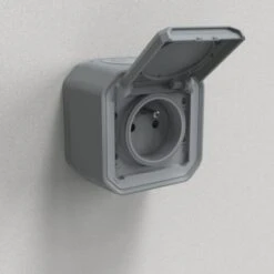 Prise De Courant 2P+T LEGRAND étanche Plexo Gris 16A 250V~ IP55 IK08 Livré Complet Pour Fixation Saillie -Maison Moderne Electricite prise de courant 2pt legrand etanche plexo gris 16a 250v ip55 ik08 livre complet pour fixation saillie 3