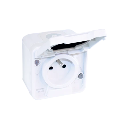 Prise De Courant étanche 2P+T 16A Blanc IP55 OXXO Eur'Ohm 1 Prise De Courant étanche 2P+T 16A Blanc IP55 OXXO Eur'Ohm