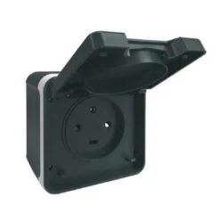 Prise De Courant étanche 3P+T 20A Gris IP55 OXXO Eur'Ohm