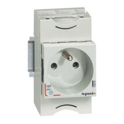 Legrand Prise De Courant Modulaire 10A à 16A 250V~ - 2P+T à éclips Et à Voyant - 2,5 Modules