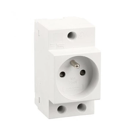 Prise De Courant Modulaire 2P+T - 16A - 2,5 Modules 1 Prise De Courant Modulaire 2P+T - 16A - 2,5 Modules