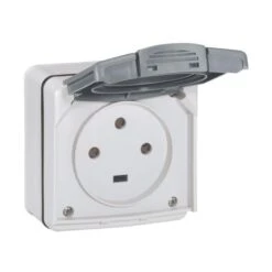 Legrand Prise étanche Plexo 3P+T 20A Complet IP55 - Saillie - Gris