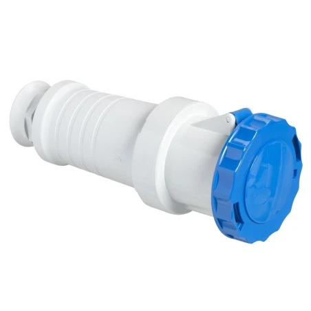 Schneider® Prise Mobile Industrielle 63 A - 2P+T - 200..250 V CA- IP67 - PRATIKA 1 Schneider® Prise Mobile Industrielle 63 A - 2P+T - 200..250 V CA- IP67 - PRATIKA