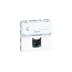 Legrand Prise RJ45 Catégorie6 FTP Mosaic 2 Modules - Blanc