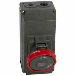 Legrand Prise Saillie Simple Fixe Hypra 63A - 3P+T - 380V~ à 415V~ - IP66/67-55