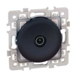Prise TV Simple SQUARE 1 Poste - 250V - Anthracite
