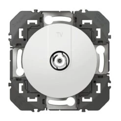 Legrand Prise TV Type F à Visser DOOXIE Finition Blanc