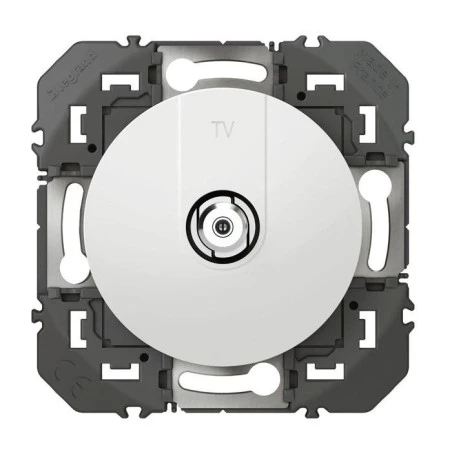 Legrand Prise TV Type F à Visser DOOXIE Finition Blanc 1 Legrand Prise TV Type F à Visser DOOXIE Finition Blanc