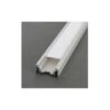 Profilé Plat Aluminium Anodisé 1m Pour Bandeaux LED