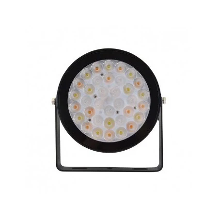 Projecteur Extérieur LED 15W RGB+Blanc - Noir 4 Projecteur Extérieur LED 15W RGB+Blanc - Noir – Image 4