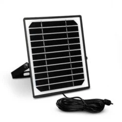 Projecteur Extérieur LED Noir - Solaire - 10W - 3000K - IP65 Avec Détecteur + Télécommande -Maison Moderne Electricite projecteur exterieur led noir solaire 10w 3000k ip65 avec detecteur telecommande miidex 4