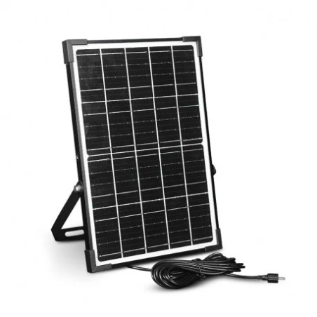 Projecteur Extérieur LED Noir - Solaire - 30W - 3000K - IP65 Avec Détecteur + Télécommande 5 Projecteur Extérieur LED Noir - Solaire - 30W - 3000K - IP65 Avec Détecteur + Télécommande – Image 5