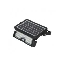 Projecteur Extérieur LED Solaire - 5W 4000°K - Noir -Maison Moderne Electricite projecteur exterieur led solaire 5w 4000k noir vision el 2