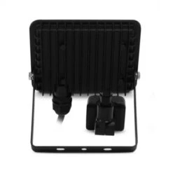 Projecteur Extérieur LED Plat 20W 6000°K + Détecteur - Noir -Maison Moderne Electricite projecteur led plat 20w 6000k detecteur noir miidex lighting 2