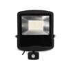 Projecteur LED + Détecteur - Noir - 100W - 3000°K - IP65