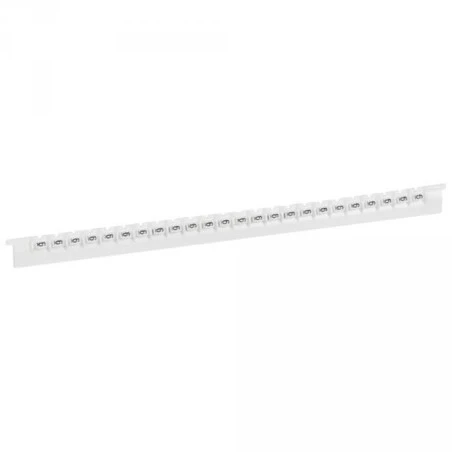 Legrand Réglette 24 Repères Mémocab Larg. 2,3mm - Chiffre 6 - Emballage 600 1 Legrand Réglette 24 Repères Mémocab Larg. 2,3mm - Chiffre 6 - Emballage 600