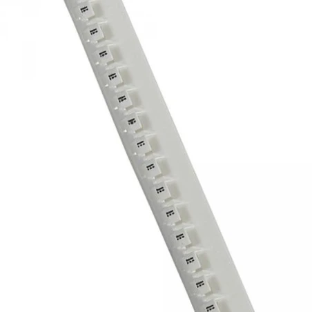 Legrand Réglette 24 Repères Mémocab Larg. 2,3mm - Courant Continu - Emballage 240 1 Legrand Réglette 24 Repères Mémocab Larg. 2,3mm - Courant Continu - Emballage 240