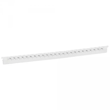 Legrand Réglette 24 Repères Mémocab Larg. 2,3mm - Lettre P - Emballage 240 1 Legrand Réglette 24 Repères Mémocab Larg. 2,3mm - Lettre P - Emballage 240