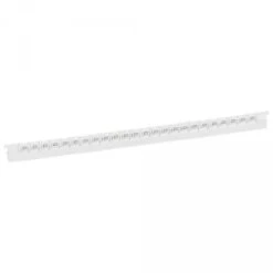 Legrand Réglette 24 Repères Mémocab Larg. 2,3mm - Lettre Q - Emballage 240