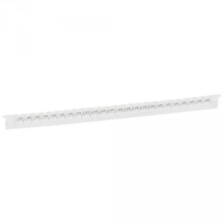 Legrand Réglette 24 Repères Mémocab Larg. 2,3mm - Lettre S - Emballage 240 1 Legrand Réglette 24 Repères Mémocab Larg. 2,3mm - Lettre S - Emballage 240