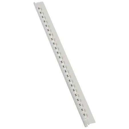 Legrand Réglette 24 Repères Mémocab Larg. 2,3mm - Lettre X - Emballage 240 1 Legrand Réglette 24 Repères Mémocab Larg. 2,3mm - Lettre X - Emballage 240