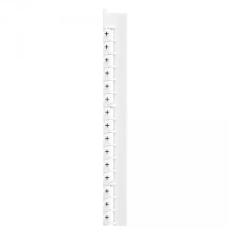 Legrand Réglette 24 Repères Mémocab Larg. 2,3mm - Signe Plus - Emballage 240 1 Legrand Réglette 24 Repères Mémocab Larg. 2,3mm - Signe Plus - Emballage 240