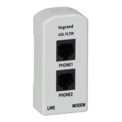 Legrand Répartiteur Téléphonique ADSL 3 Sorties - 2 Modules
