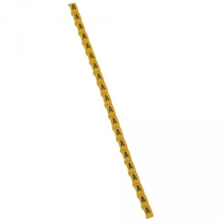 Legrand Repère Duplix - Lettre A - Noir Sur Fond Jaune - Emballage 600 1 Legrand Repère Duplix - Lettre A - Noir Sur Fond Jaune - Emballage 600