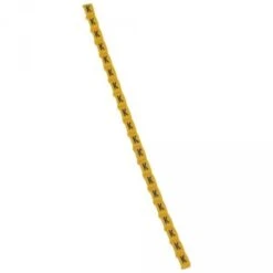 Legrand Repère Duplix - Lettre K - Noir Sur Fond Jaune - Emballage 600