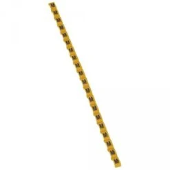 Legrand Repère Duplix - Lettre M - Noir Sur Fond Jaune - Emballage 600