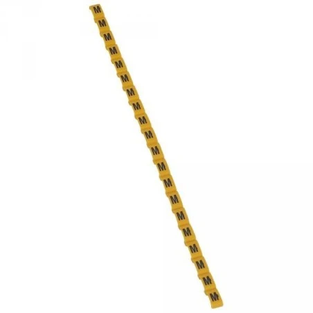 Legrand Repère Duplix - Lettre M - Noir Sur Fond Jaune - Emballage 600 1 Legrand Repère Duplix - Lettre M - Noir Sur Fond Jaune - Emballage 600