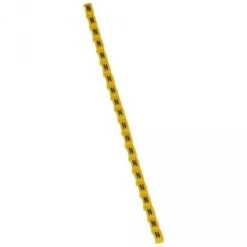 Legrand Repère Duplix - Lettre N - Noir Sur Fond Jaune - Emballage 600