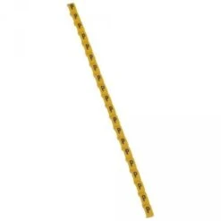 Legrand Repère Duplix - Lettre P - Noir Sur Fond Jaune - Emballage 600
