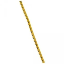 Legrand Repère Duplix - Lettre V - Noir Sur Fond Jaune - Emballage 600