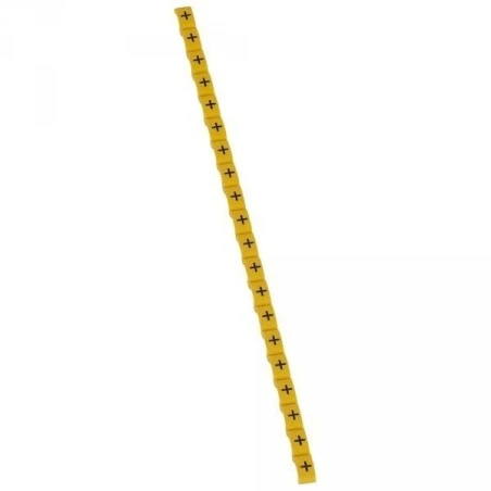 Legrand Repère Duplix - Signe Plus - Noir Sur Fond Jaune - Emballage 600 1 Legrand Repère Duplix - Signe Plus - Noir Sur Fond Jaune - Emballage 600