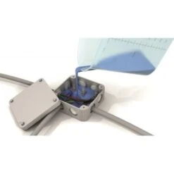 Résine Silicone Réaccessible Bi Composant - Bleu Opaque - 1L